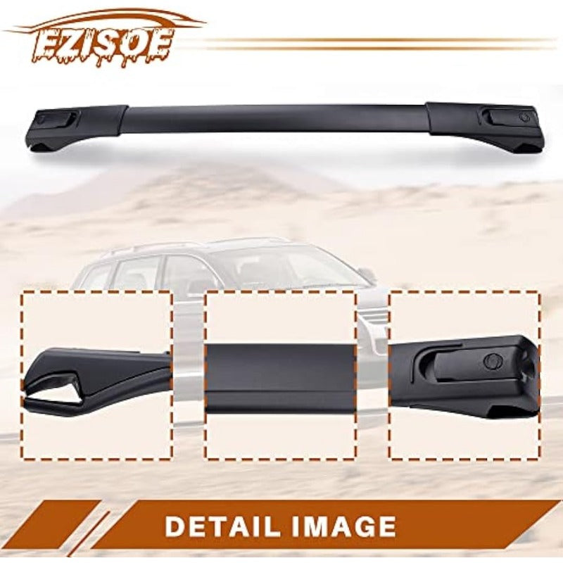 Richeer 220LBS Roof Rack for 2013-2018 RAV4 Aluminum Roof Rack Can Carry Camping Equipment Luggage Kayak Canoe Bike Skis