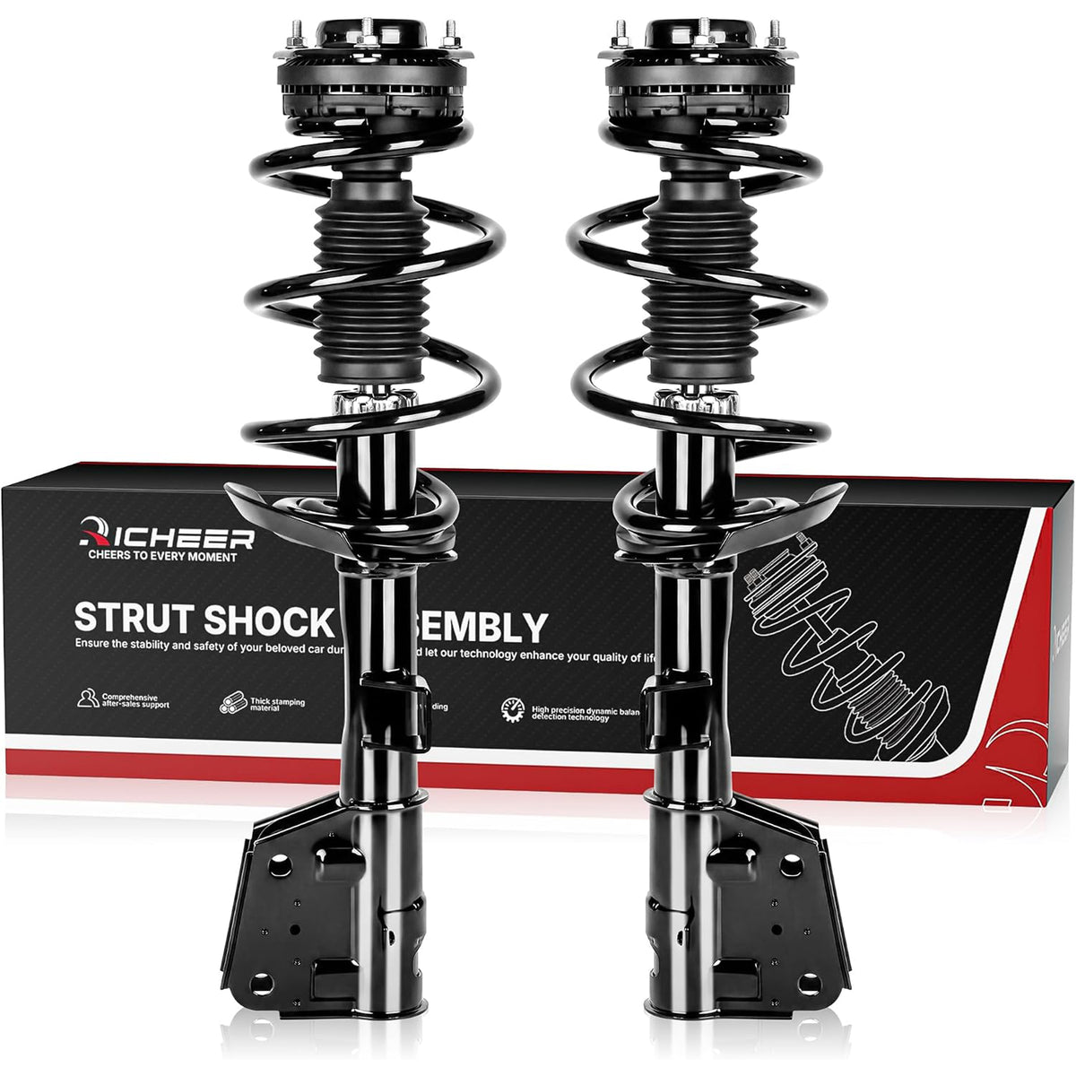 Richeer Front Strut Assembly Compatible With 2017-2020 Chrysler Pacifica