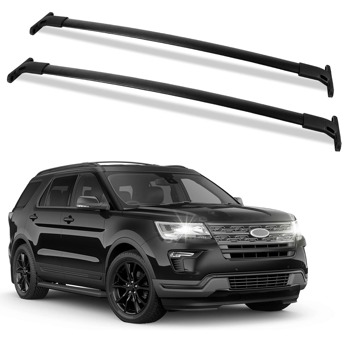 Richeer 220LBS Roof Rack Cross Bars for 2016-2019 Explorer
