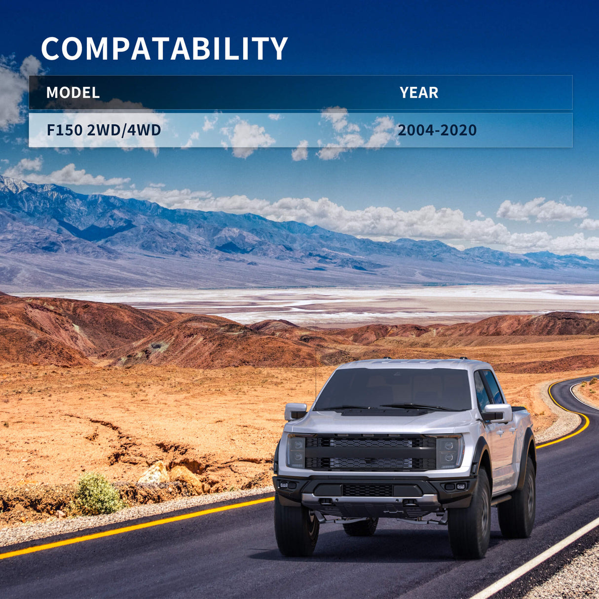 Richeer 3" Rear Leveling Kit for Ford(F150)