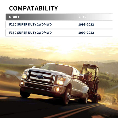 Richeer 2" Rear Leveling Kit for Ford(F250, F350)