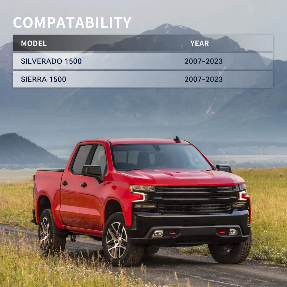 Richeer 2.5" Front 2" Rear Leveling Kit for Chevy and GMC(Silverado, Sierra)