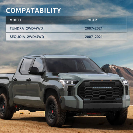 Richeer 2.5" Front Leveling Kit for Toyota(Tundra, Sequoia)