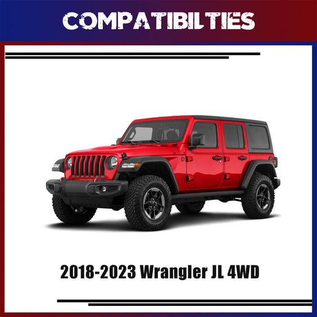 Richeer 2.5" Front Leveling Kit for Jeep(Wrangler)