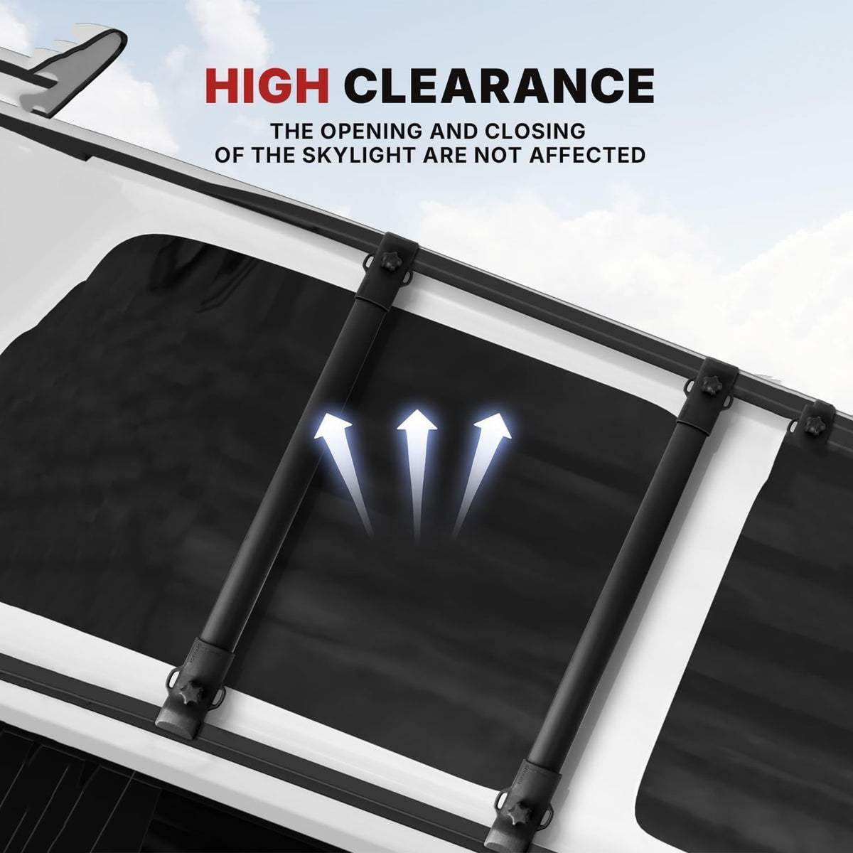 Richeer 330LBS Roof Rack Cross Bars Fit for 2011-2020 Sienna