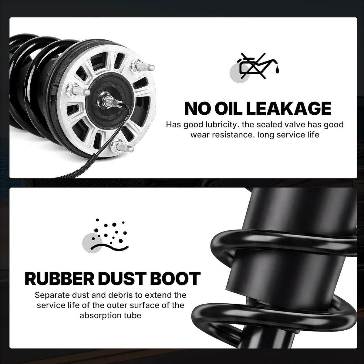Richeer Front Strut Assembly Compatible With 2021-2024 Escalade Tahoe Yukon