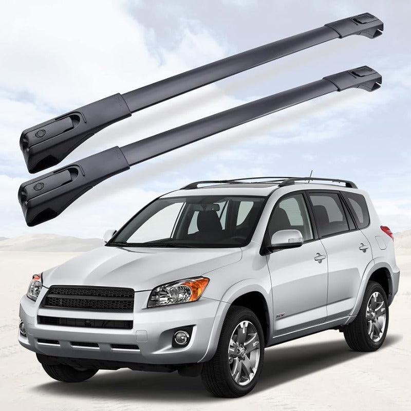 Richeer 220LBS Roof Rack for 2013-2018 RAV4 Aluminum Roof Rack Can Carry Camping Equipment Luggage Kayak Canoe Bike Skis