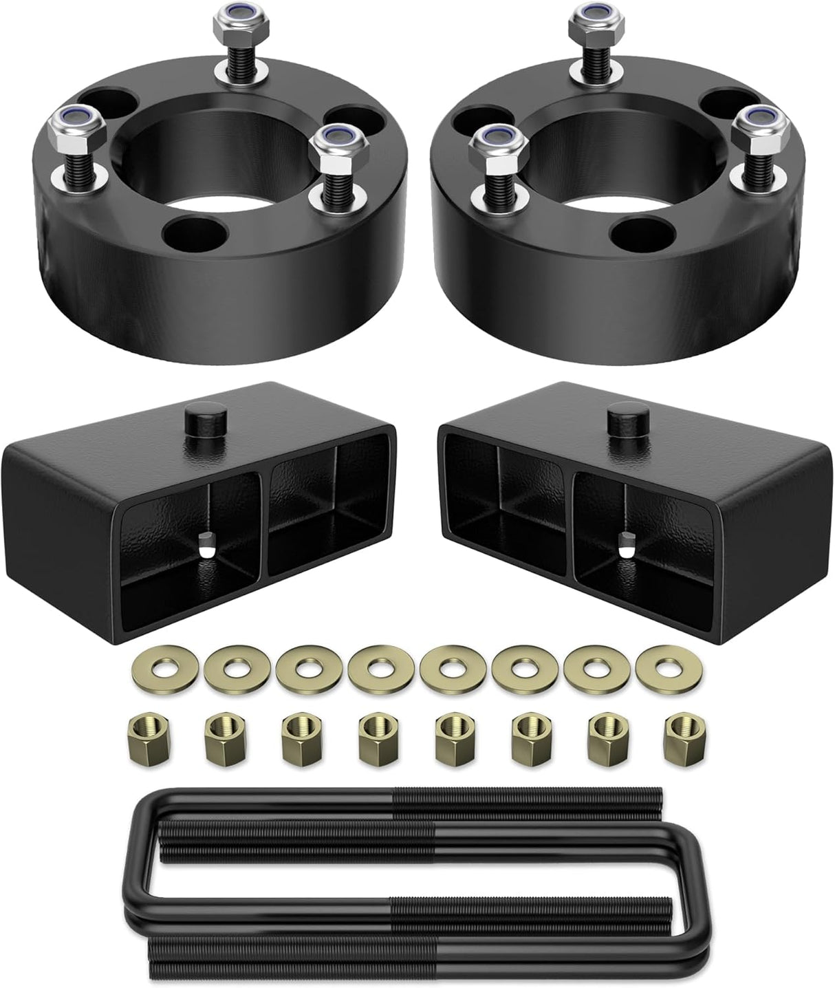 Richeer 3" Front 2" Rear Leveling Kit for Nissan(Frontier)