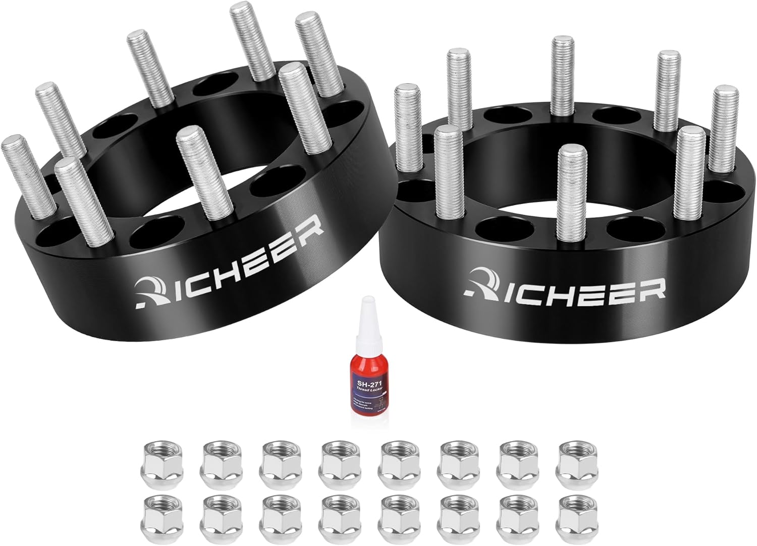 Distanziali Ruote FLYCLE 2'' (50,8 Mm) Per RAM 2500/3500 E Ford F250/F350 - 8x165,1 Mm - Alluminio Forgiato