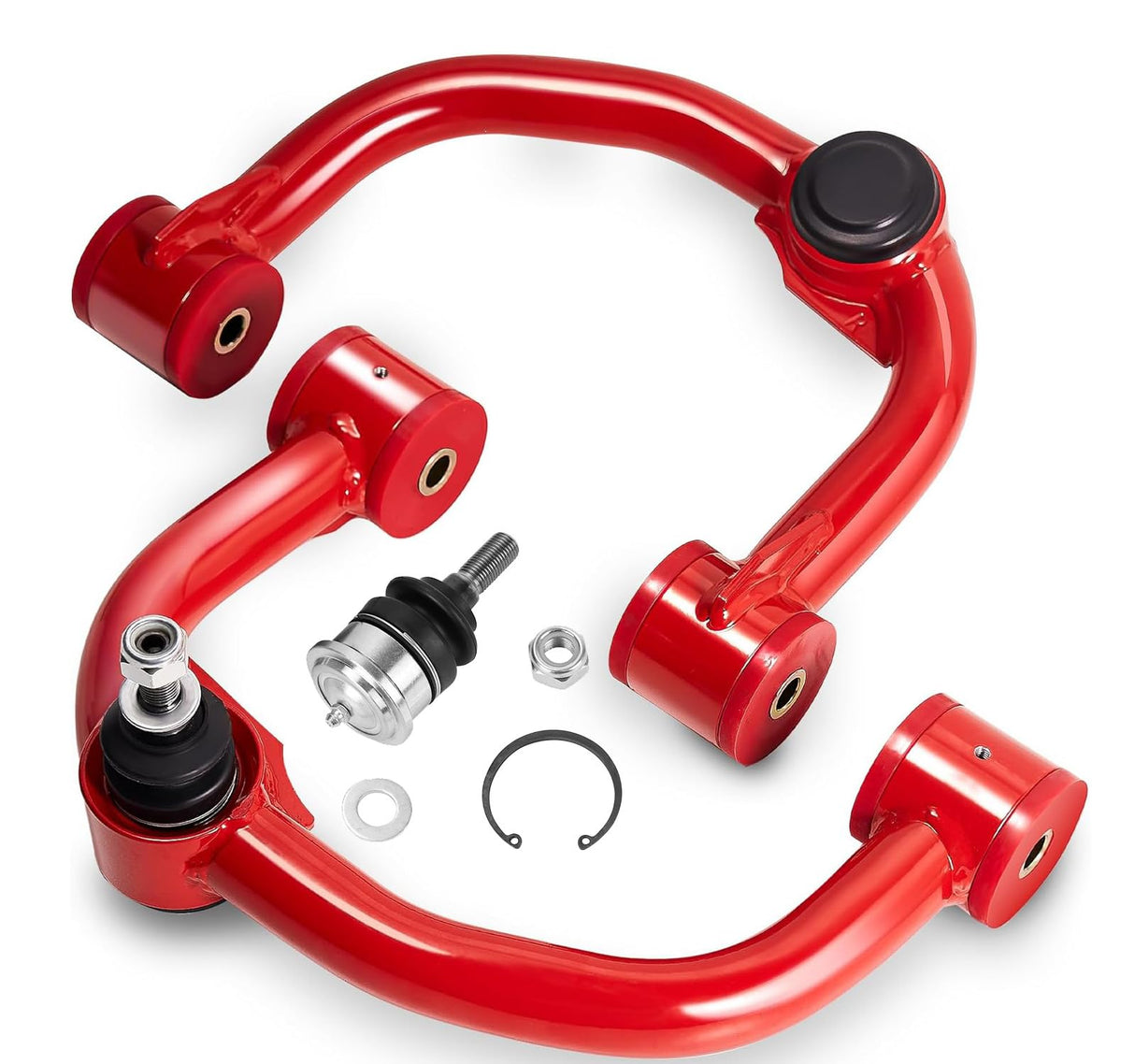 Richeer 2-4" Front Upper Control Arms & 2-4" Lift Suspension Kit Adjustable Control Arm(Ford F150)