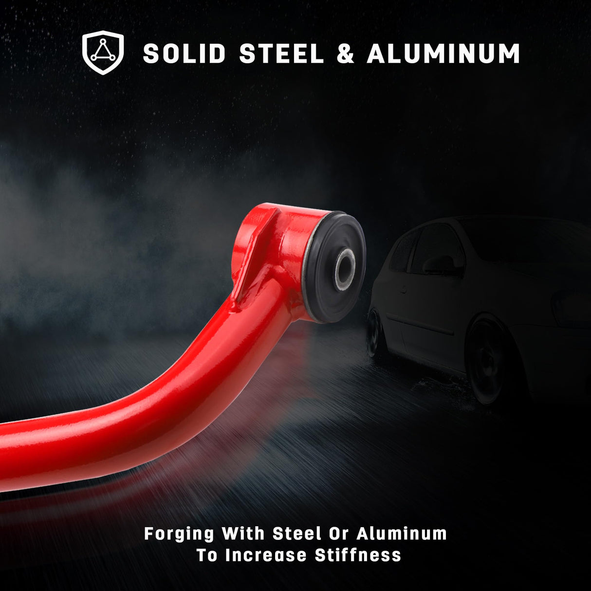 Richeer 2-4" Front Upper Control Arms & Replacement OEM Factory Suspension Arms