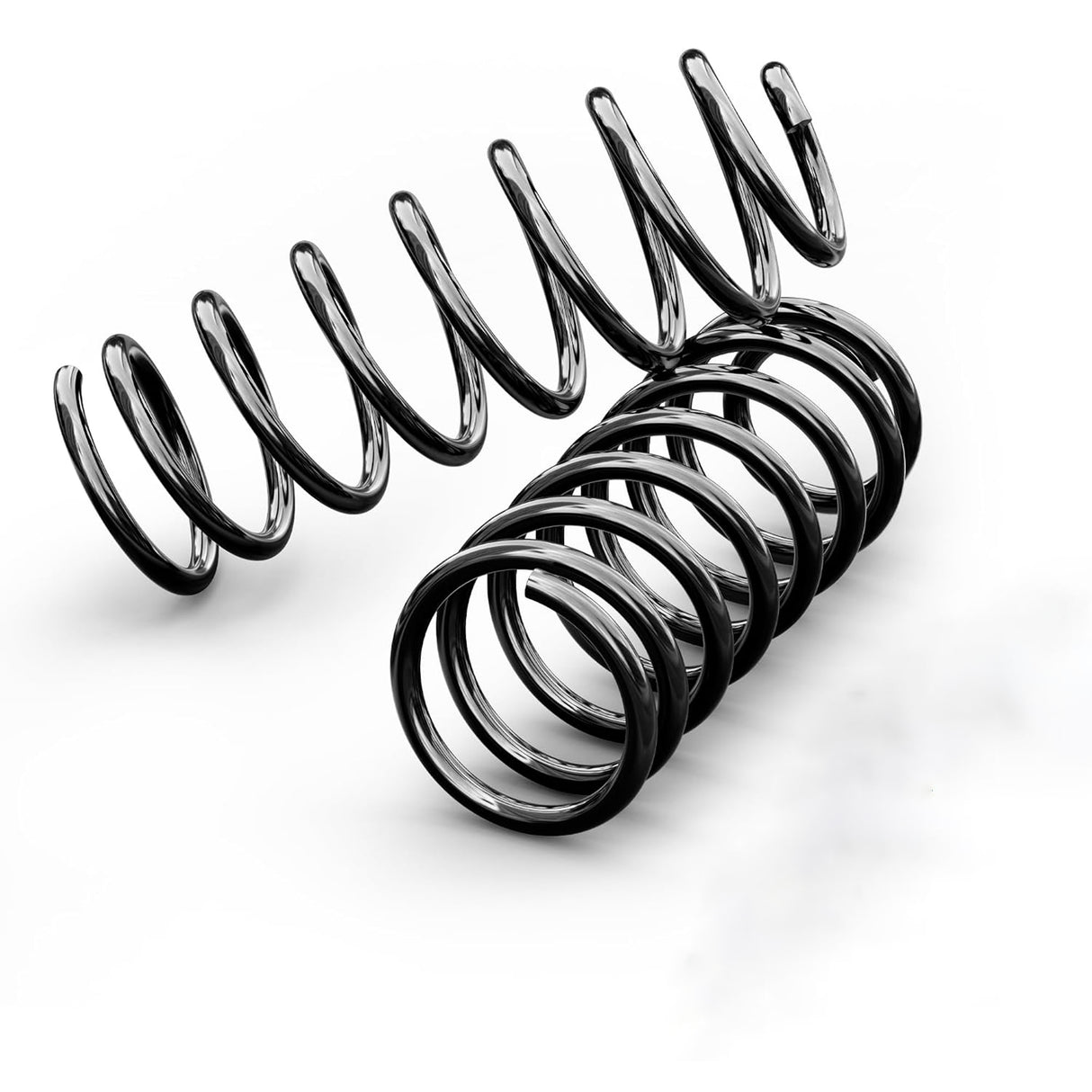 Richeer Heavy Duty Rear Coil Springs Compatible with 2009-2018 Ram 1500 2WD 4WD