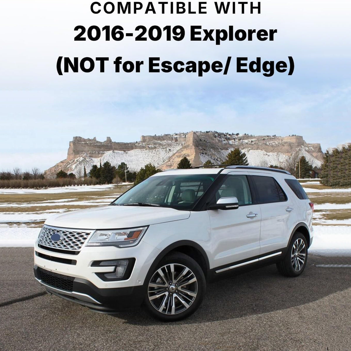 Richeer 220LBS Roof Rack Cross Bars for 2016-2019 Explorer