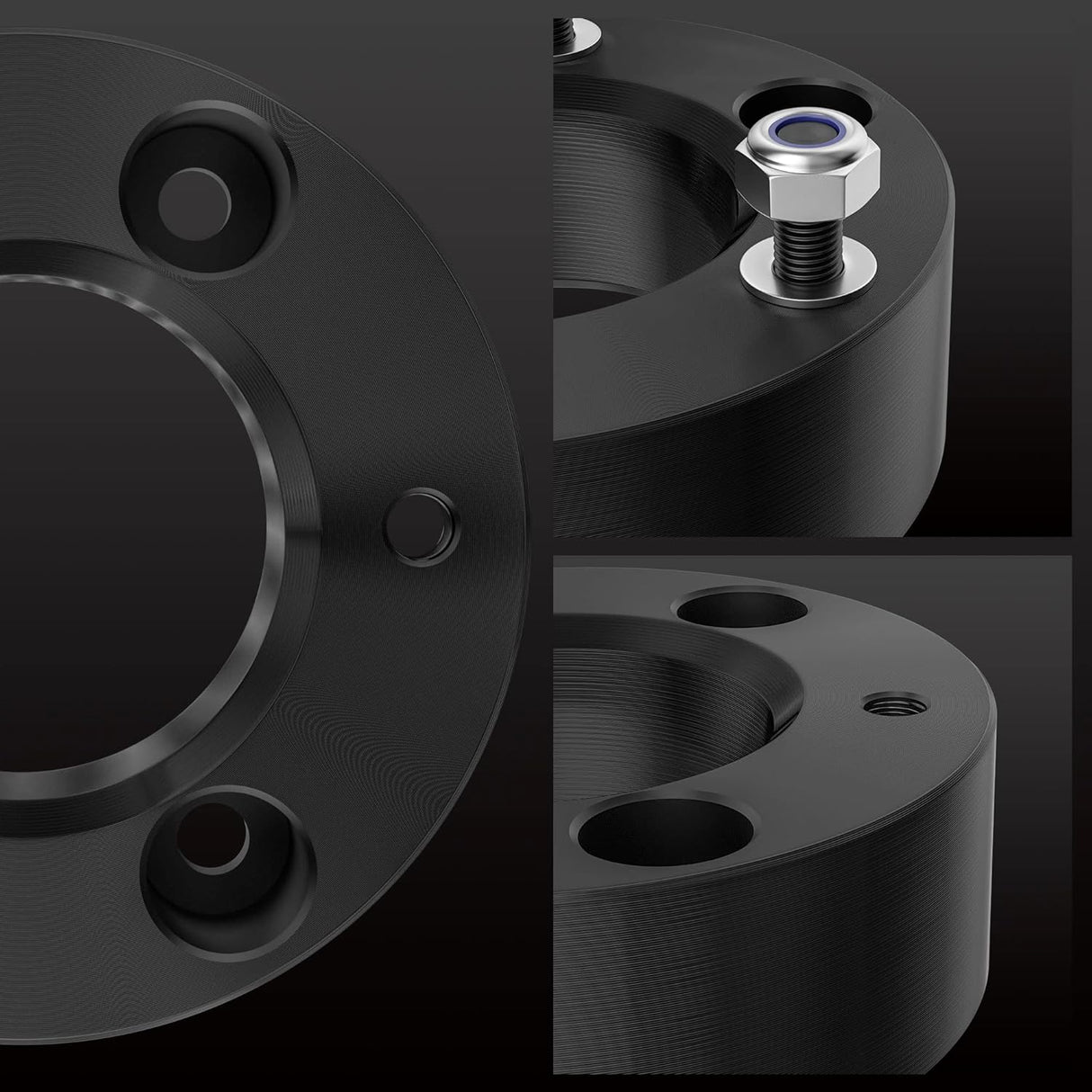 Richeer 3" Front 2" Rear Leveling Kit for Nissan(2004-2023 Titan)