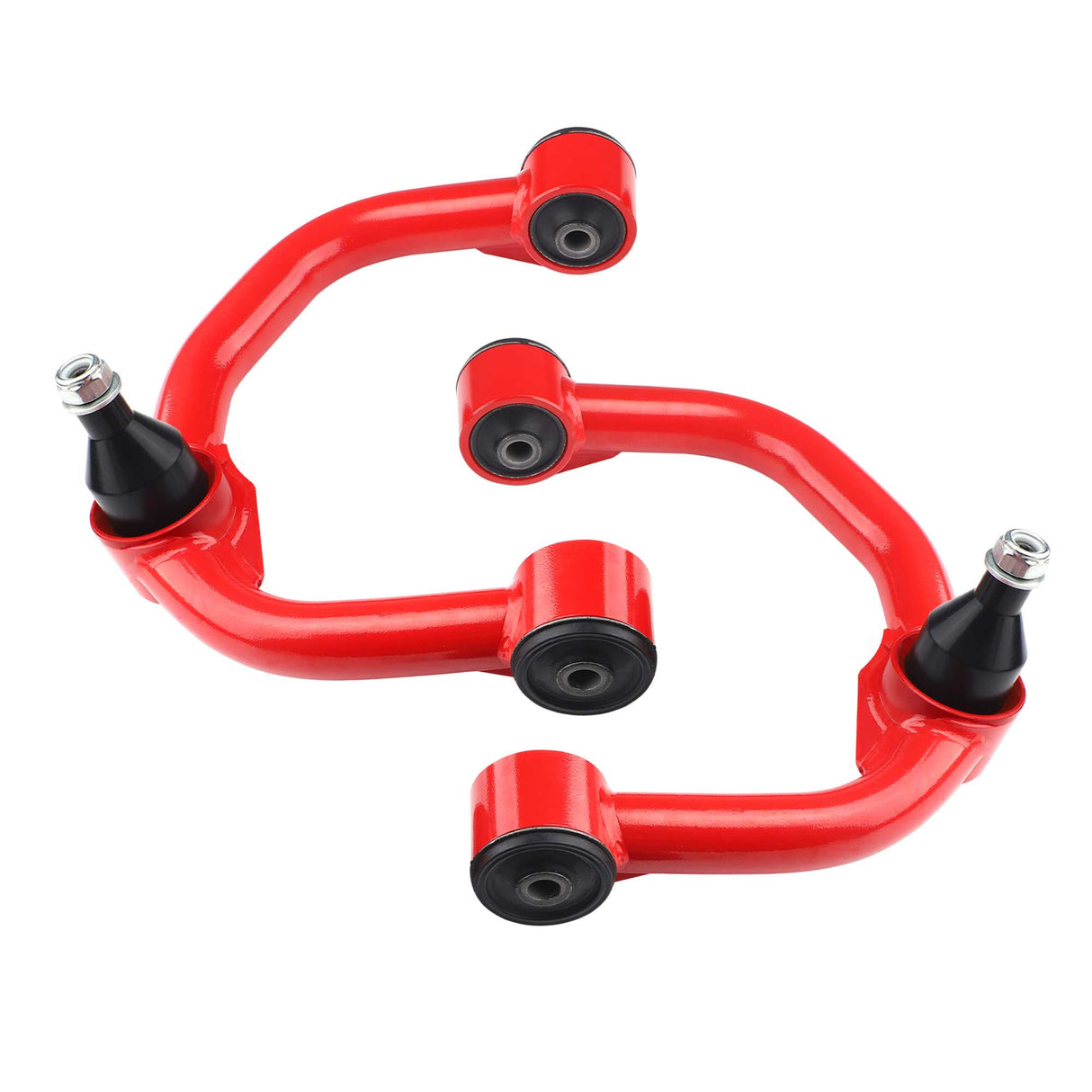 Richeer Front Upper Control Arms for 2-4" Litf Fits Ford & Lincoln(04-24 F150, Navigator & More) - Red