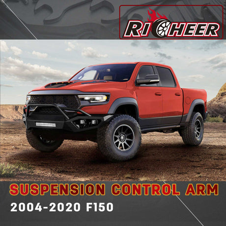 Richeer Front Upper Control Arms for 2-4" Litf Fits Ford & Lincoln(04-24 F150, Navigator & More) - Black