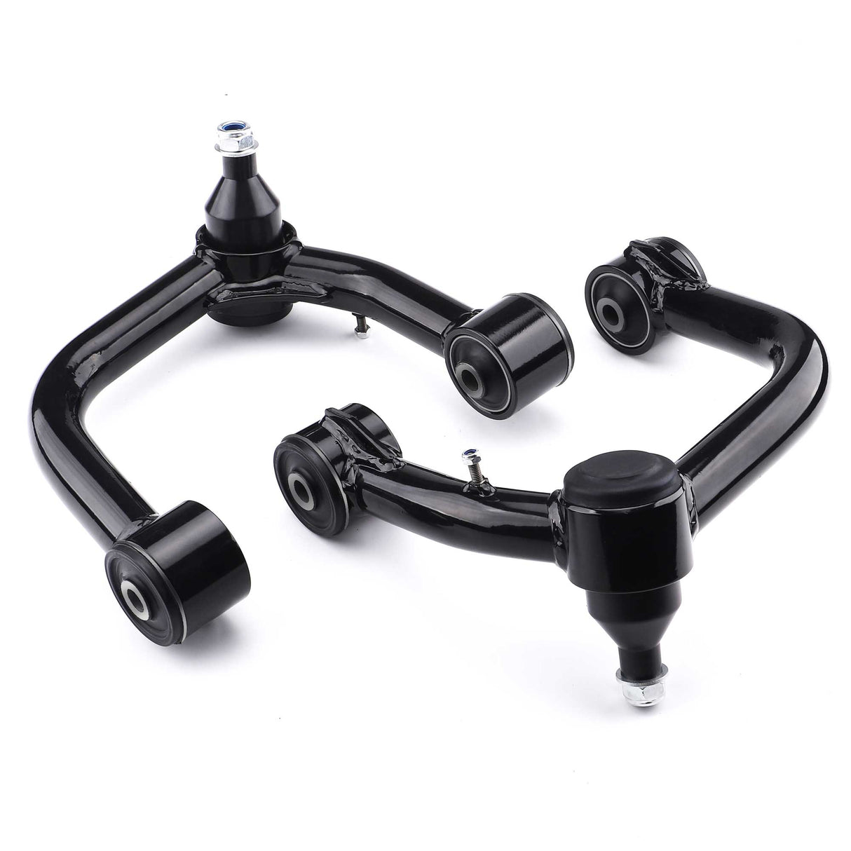 Richeer Front Upper Control Arms for 2-4“ Lift Fits 2005-2023 Toyota Tacoma(Only Fit 6 Lug Models)- Black