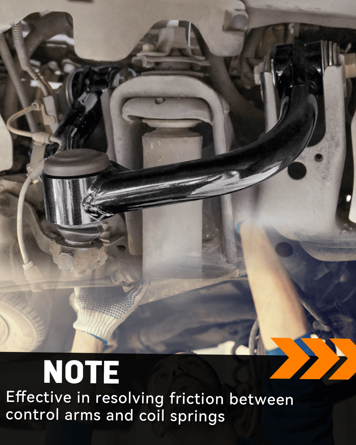 Richeer Front Upper Control Arms for 2-4" Lift Fits 2PCS Suspension Kit Adjustable Control Arm