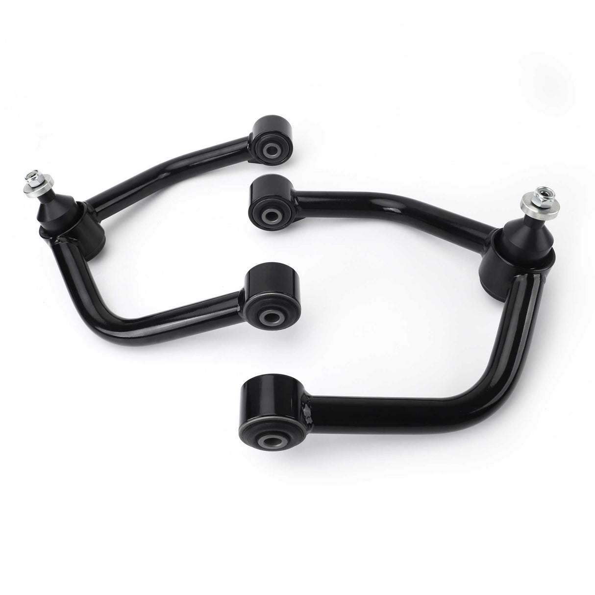 Richeer Front Upper Control Arms for 2-4" Lift Fits Nissan Titan(2004-2024) & Armada - Black