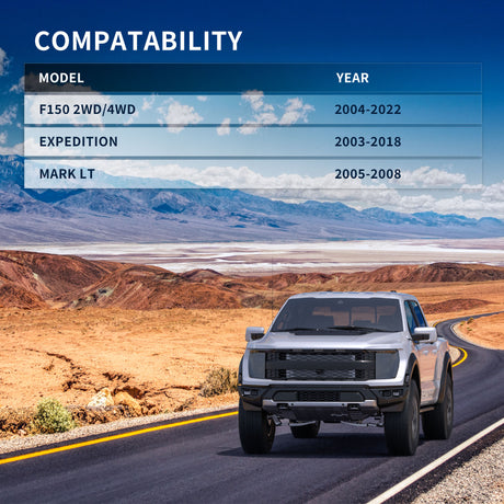 Richeer 3" Front Leveling Kit for Ford and Lincoln(F150, Mark LT)