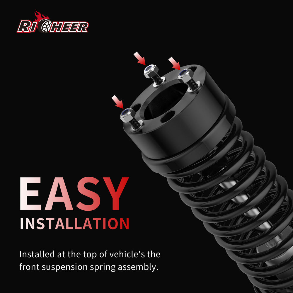 Richeer 3" Front 2" Rear Leveling Kit for Ford(F150)