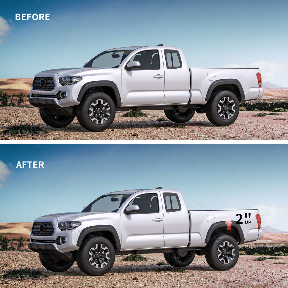 Richeer 2" Rear Leveling Kit for Toyota(Tacoma, Tundra)