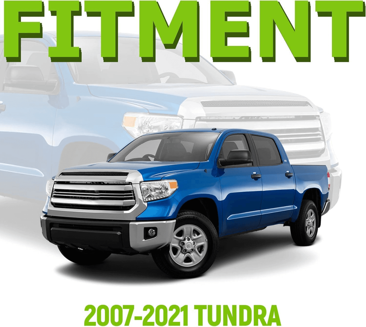 Richeer 3" Front 2" Rear Leveling Kit for Toyota(Tundra 2WD 4WD)