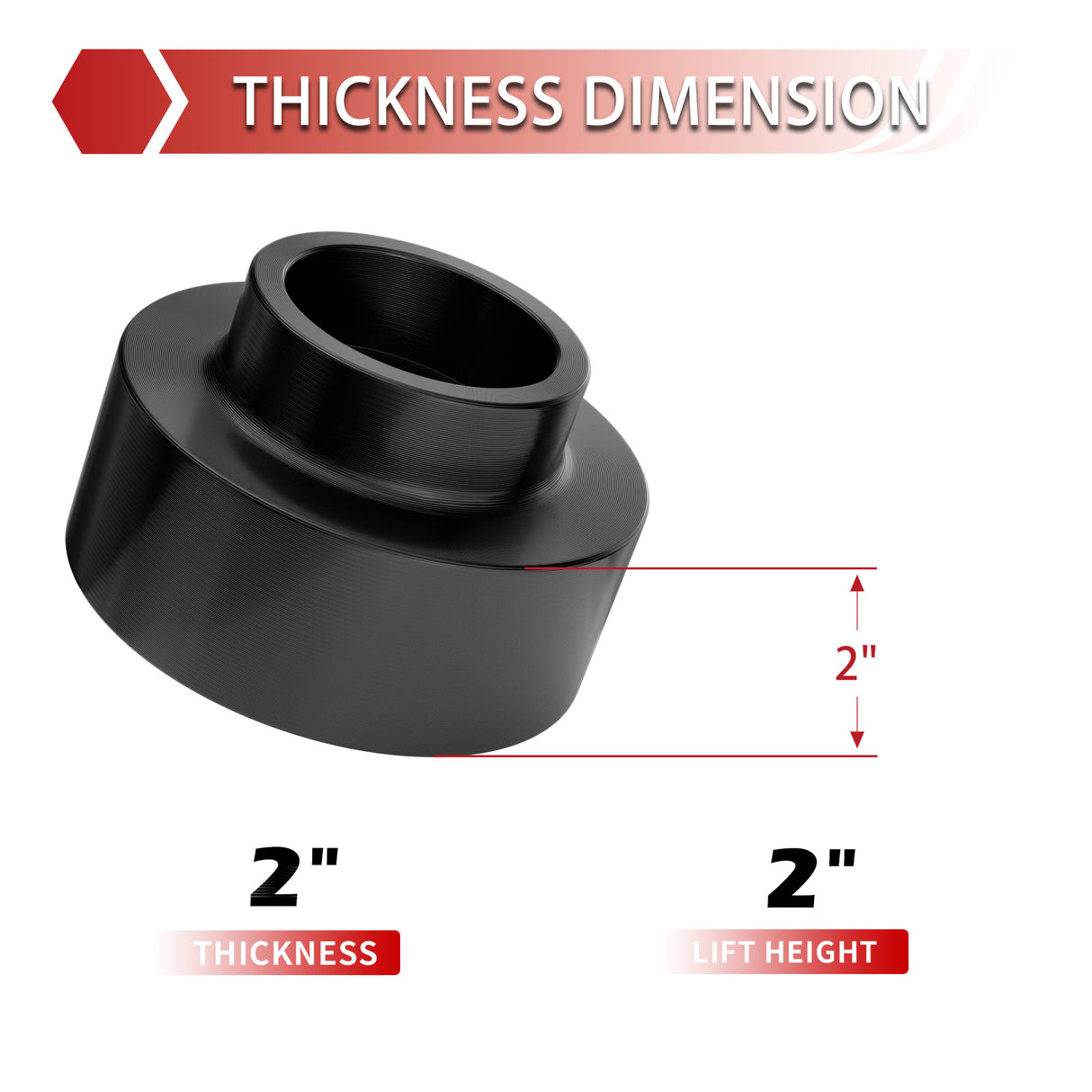 Richeer 2" Rear Leveling Kit for Ram(Ram 1500)