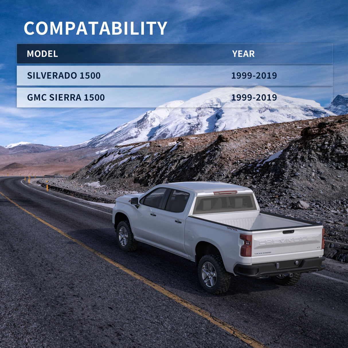 Richeer 3" Rear Leveling Kit for Chevy and GMC(Silverado, Sierra)