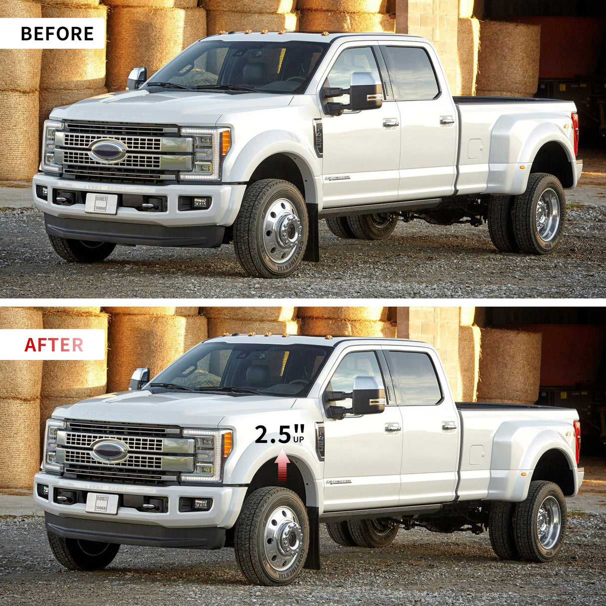 Richeer 2.5" Front Leveling Kit for Ford(F250, F350, F450)