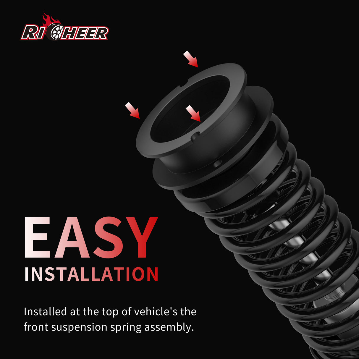 Richeer 2" Front Leveling Kit for Ram(Ram 2500/3500)