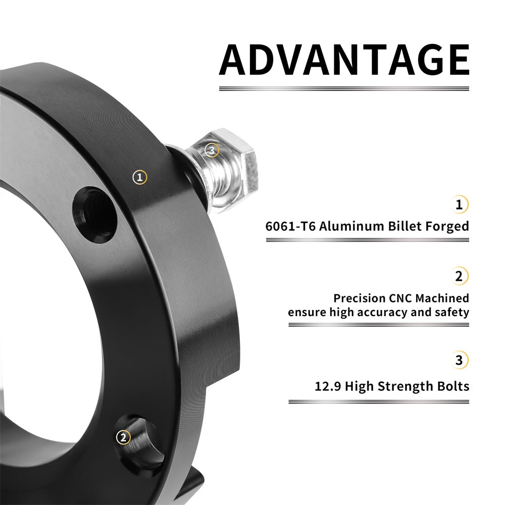 Richeer 2" Front Leveling Kit for Toyota(Tacoma, 4Runner)