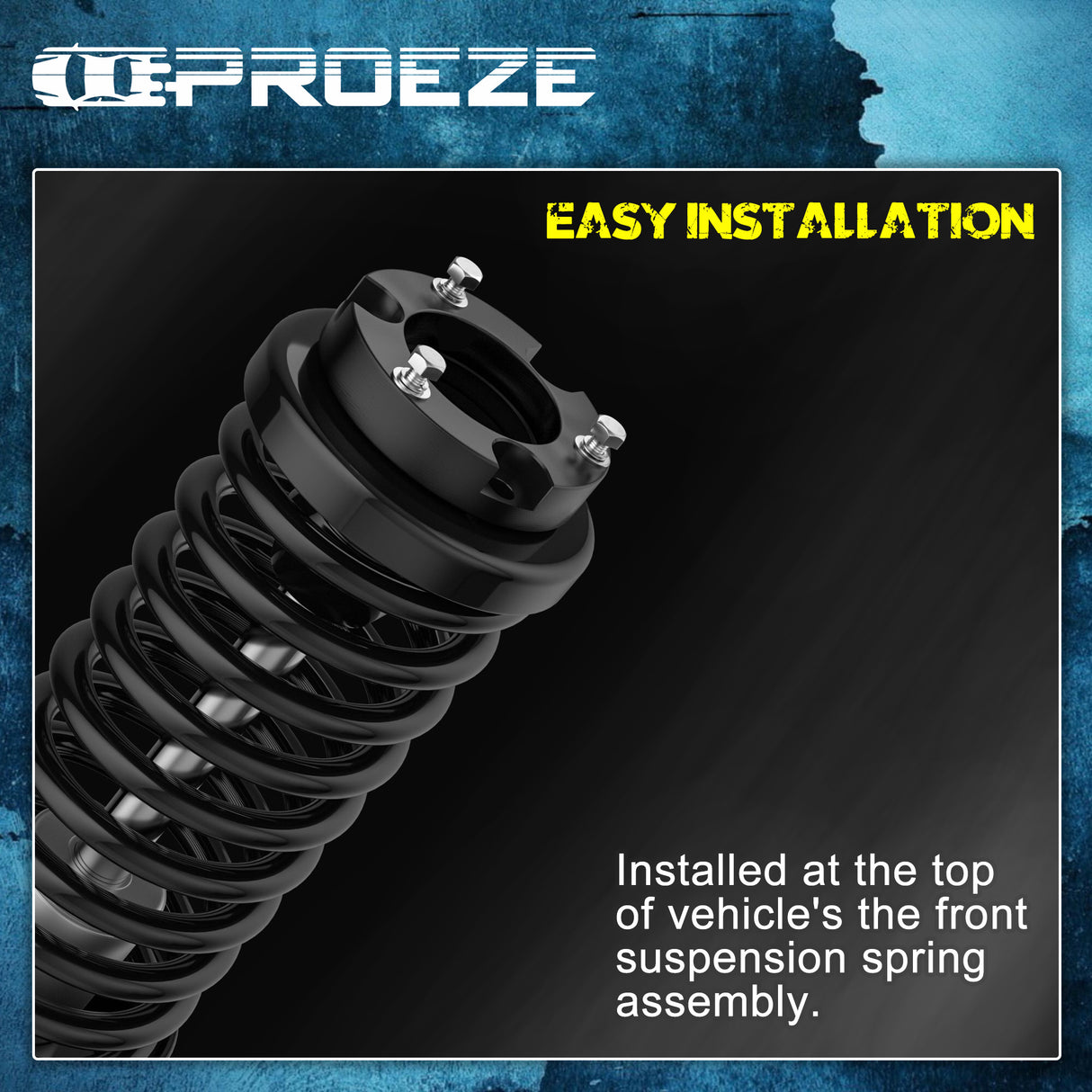 Richeer 2.5" Front Leveling Kit for Toyota(Tacoma, 4Runner)