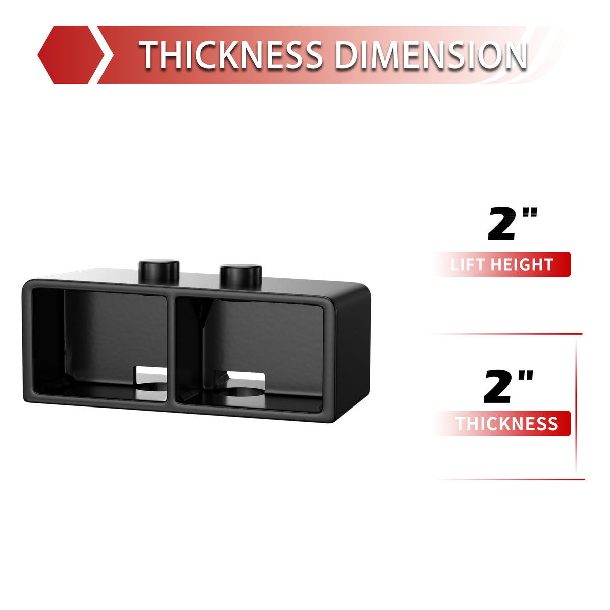 Richeer 2" Rear Leveling Kit for Ford(F150)