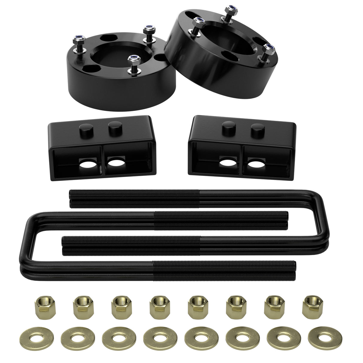 Richeer 3" Front 3" Rear Leveling Kit for Ford(F150)