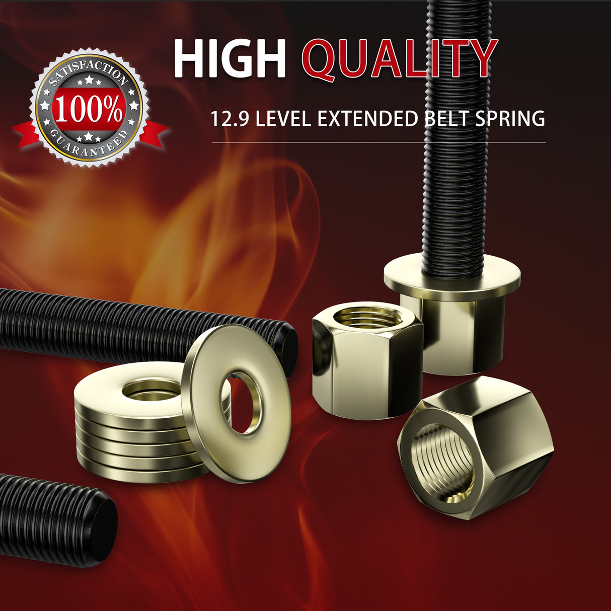 Richeer 1" Rear Leveling Kit for Chevy and GMC(Silverado, Sierra)