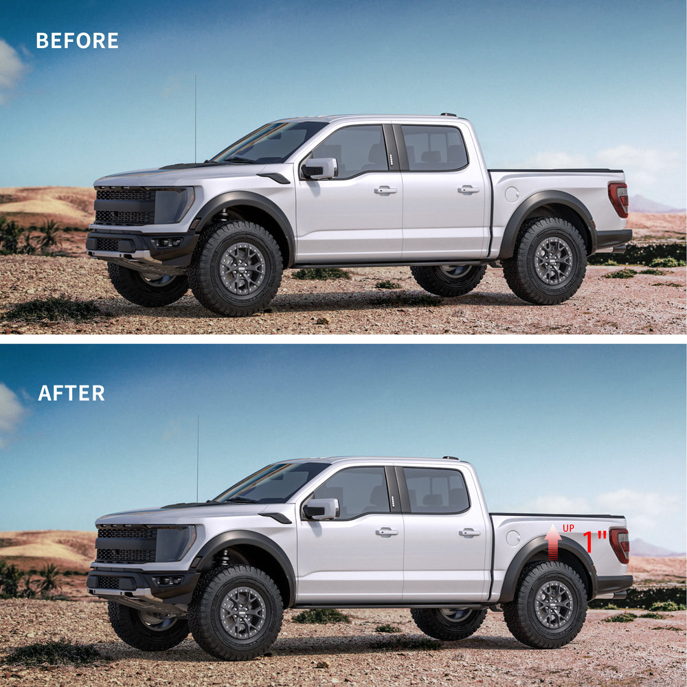 Richeer 1" Rear Leveling Kit for Chevy and GMC(Silverado, Sierra)