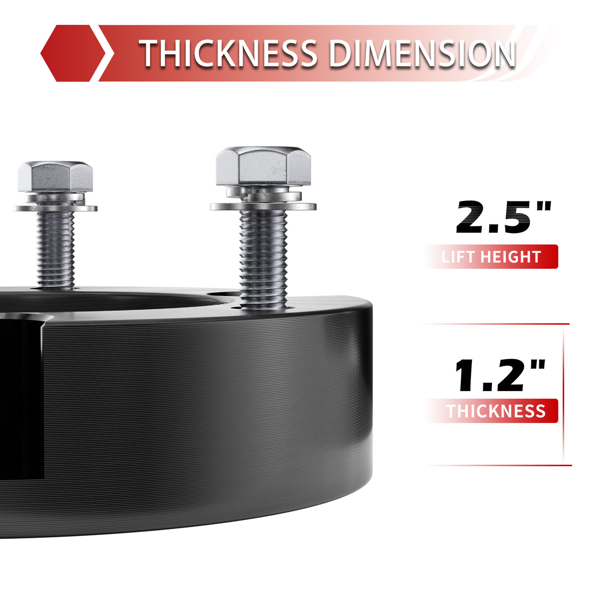 Richeer 2.5" Front Leveling Kit for Toyota(Tundra)