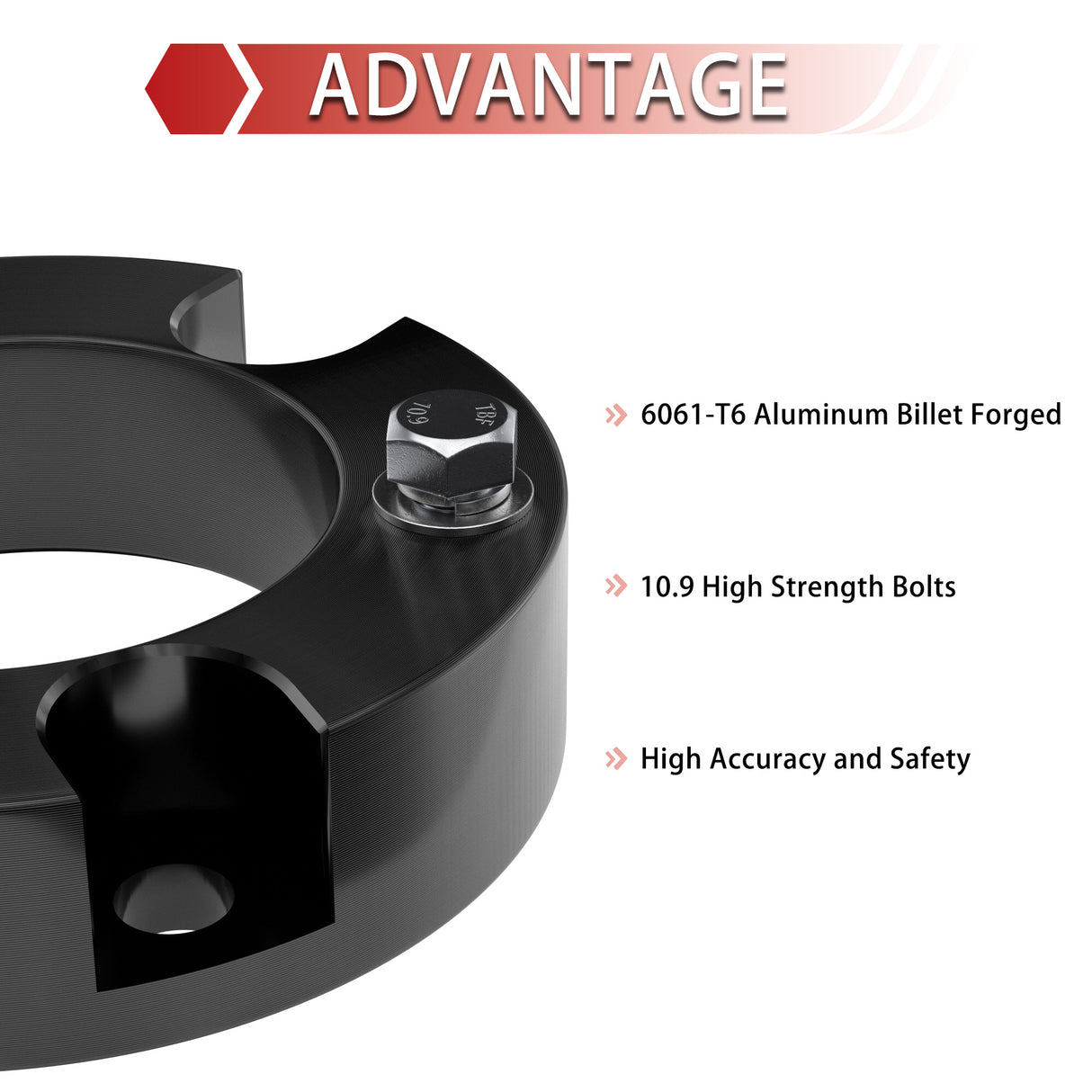 Richeer 2.5" Front Leveling Kit for Toyota(Tundra)