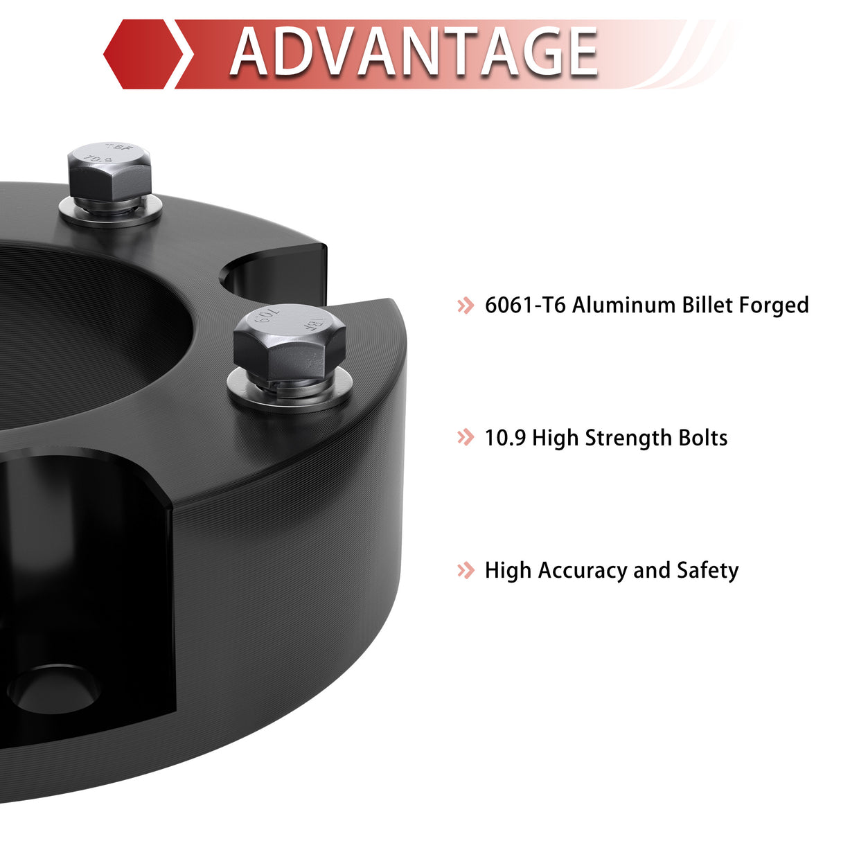 Richeer 3" Front Leveling Kit for Toyota(Tundra, Sequoia)