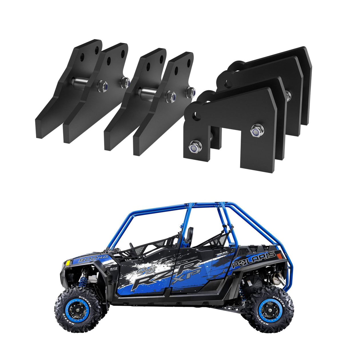 Richeer 3" Front 3" Rear Leveling Kit for Polaris(Ranger)