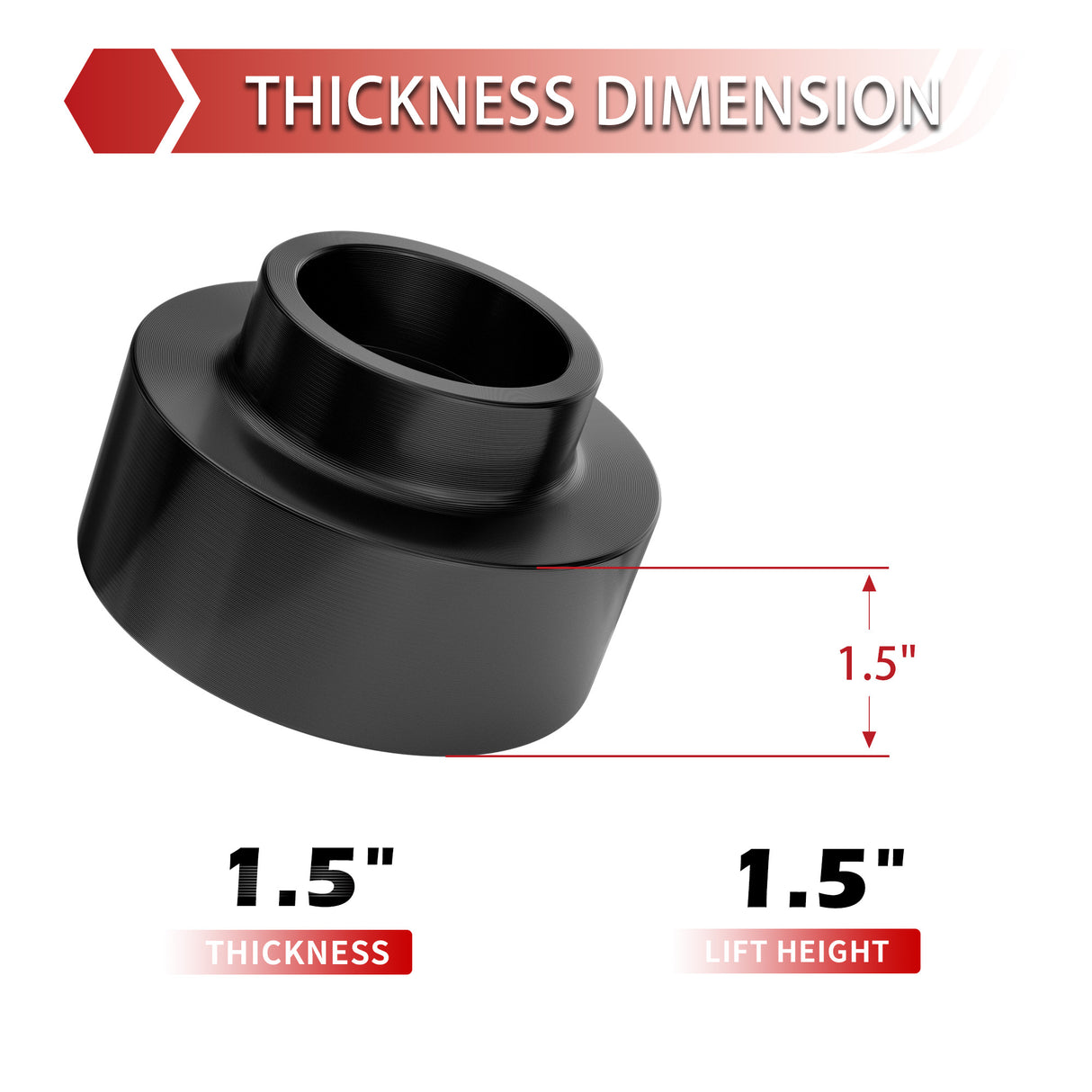 Richeer 1.5" Rear Leveling Kit for for Ram(Ram 1500)