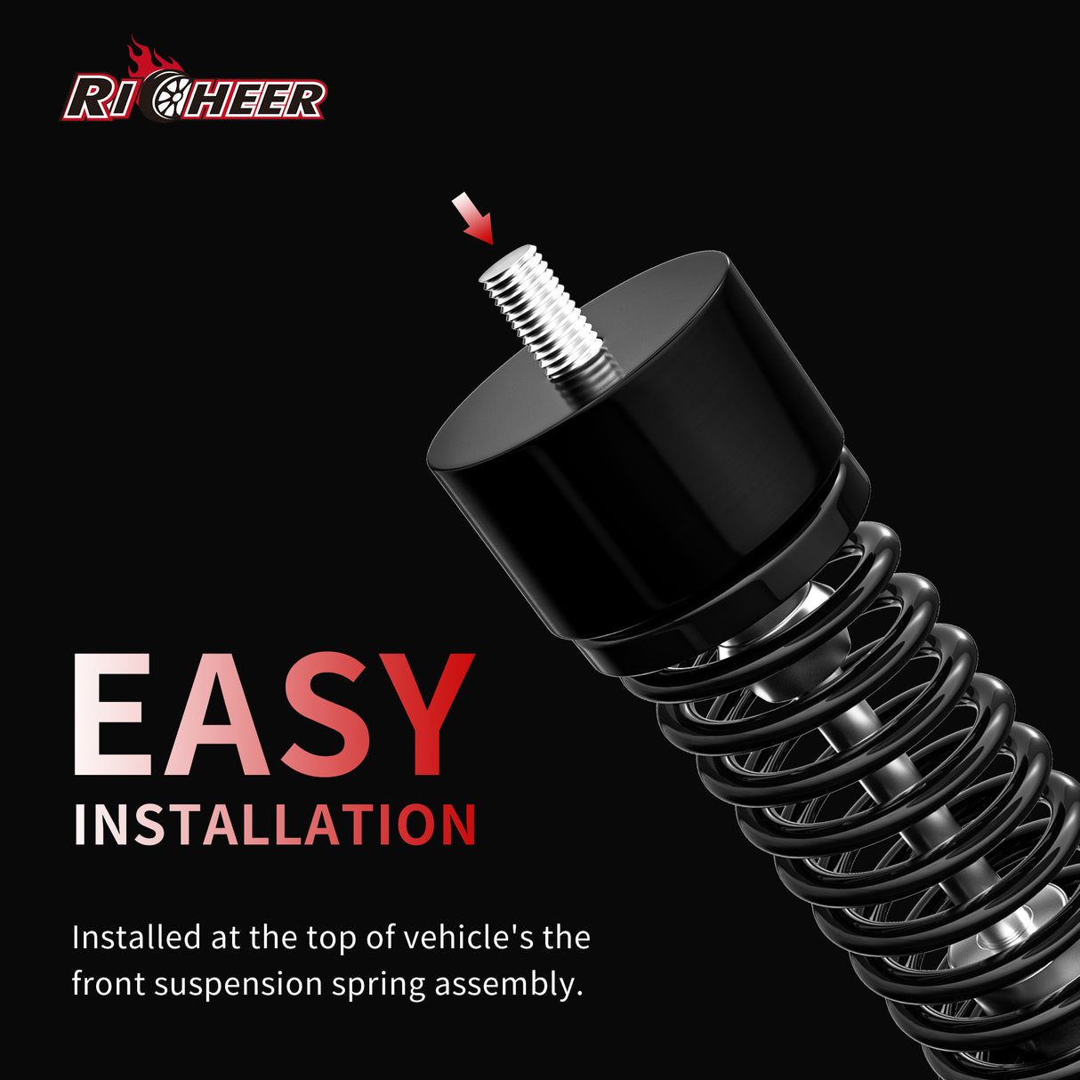 Richeer 2.5" Front Leveling Kit for Ford (F250, F350)