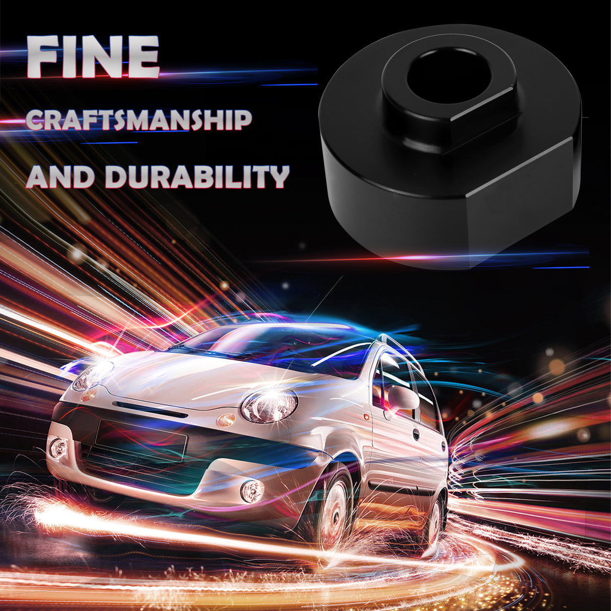 Richeer 2" Front Leveling Kit for Ford (1981-1996 F150)