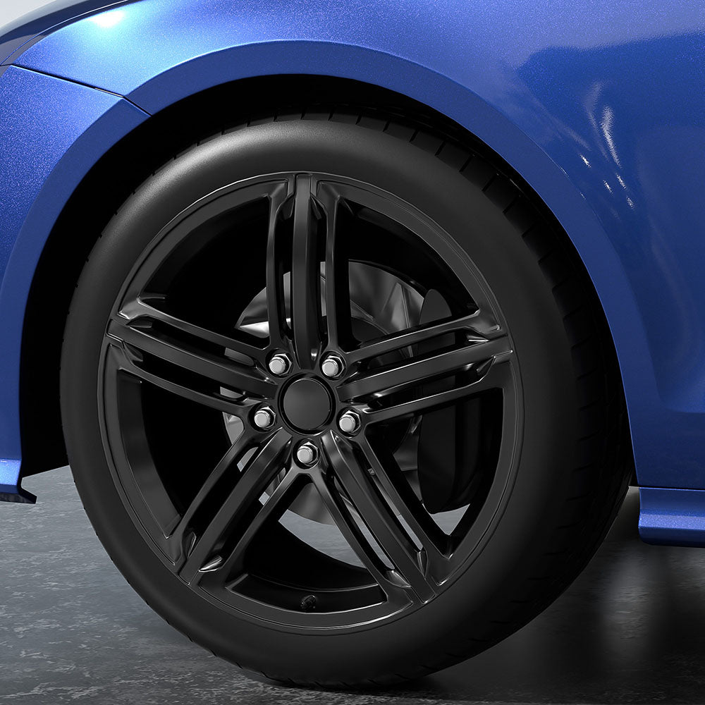 Richeer M12x1.5 Lug Nuts, 20PCS Bulge Acorn, Closed End for Trucks & SUVs - Chrome