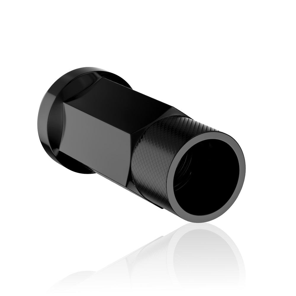 Richeer M12x1.5 Lug Nuts, 20PCS Bulge Acorn, Open End for Trucks & SUVs - Chrome