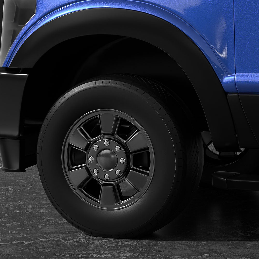 Richeer M14x1.5 Lug Nuts, 32PCS Spline Acorn, Closed End for Trucks & SUVs - Chrome