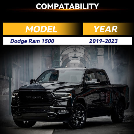 Richeer 6x5.5"(6x139.7) Hub Centric Wheel Spacers  Fits 2019+ Ram 1500- 2" Thick Black