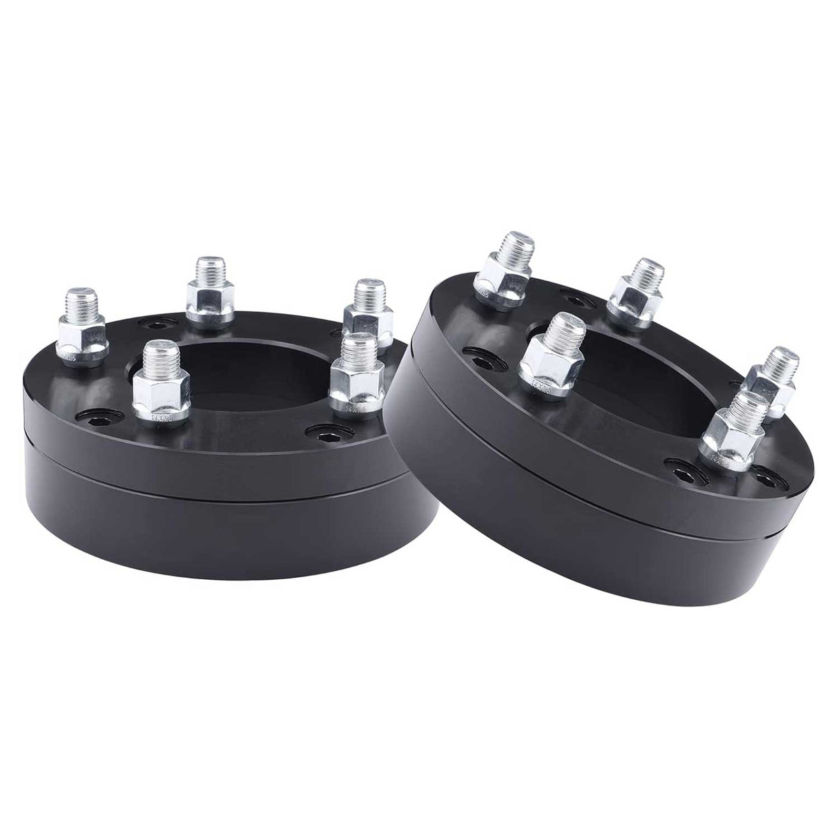 Richeer 6x5.5" to 5x5" Wheel Adapters for Off-Road Vehicles (Chevy, GMC, Ram, Jeep & More)