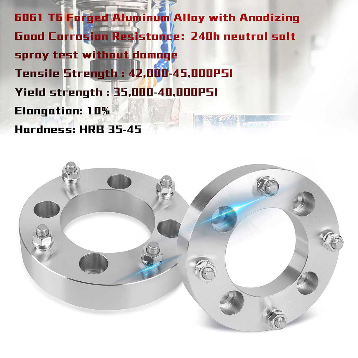 Richeer 4x137mm to 4x156mm Wheel Adapters for Off-Road Vehicles (Honda, Can-AM & More)